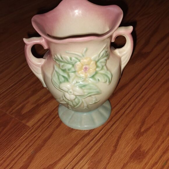 Vintage hull pottery vase wildflower w-4 6 1/2 - Picture 4 of 8